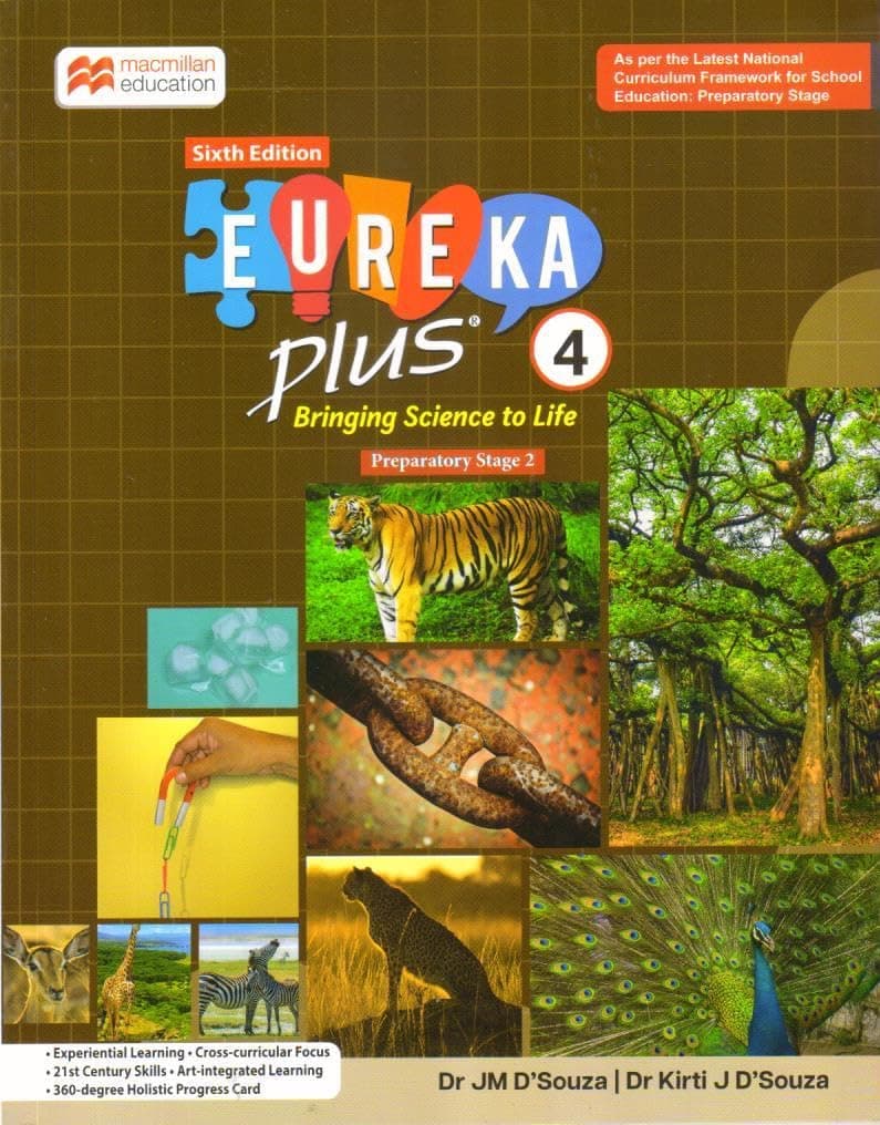 Macmillan Eureka Plus Science Textbook For Class 4 (2024 Edition)