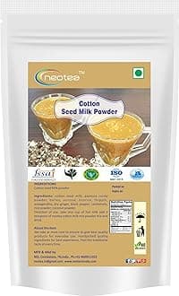 Cotton Seed Milk Powder 250GM (8.81 OZ) | Paruthi Paal | 100% Natural, Pure & Healthy Drink | Plant-Based, Gluten-Free | Rich in Nutrients | Perfect for Daily Consumption