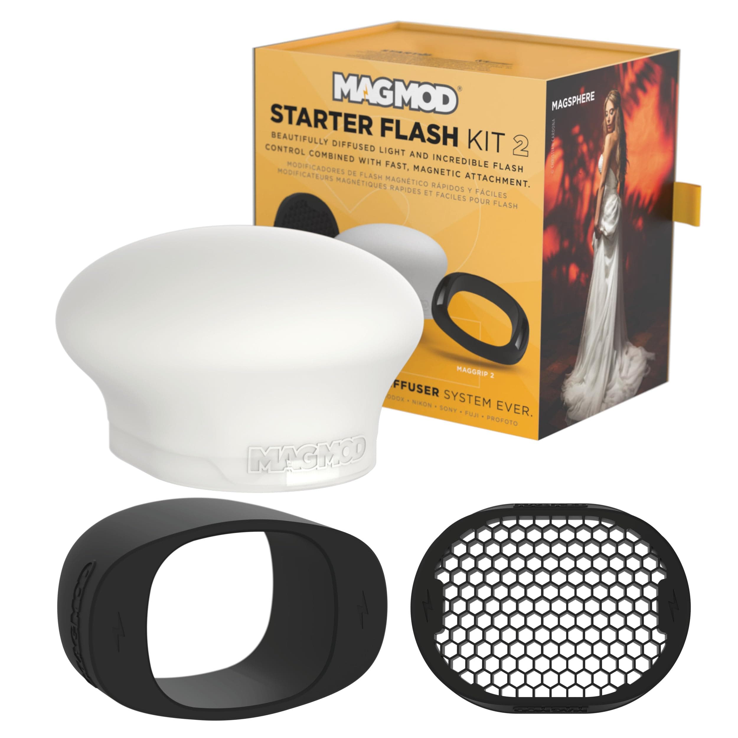 MagMod Starter Flash Kit Lighting Light Modifier Accessory Photography Lighting Light Studio Photography