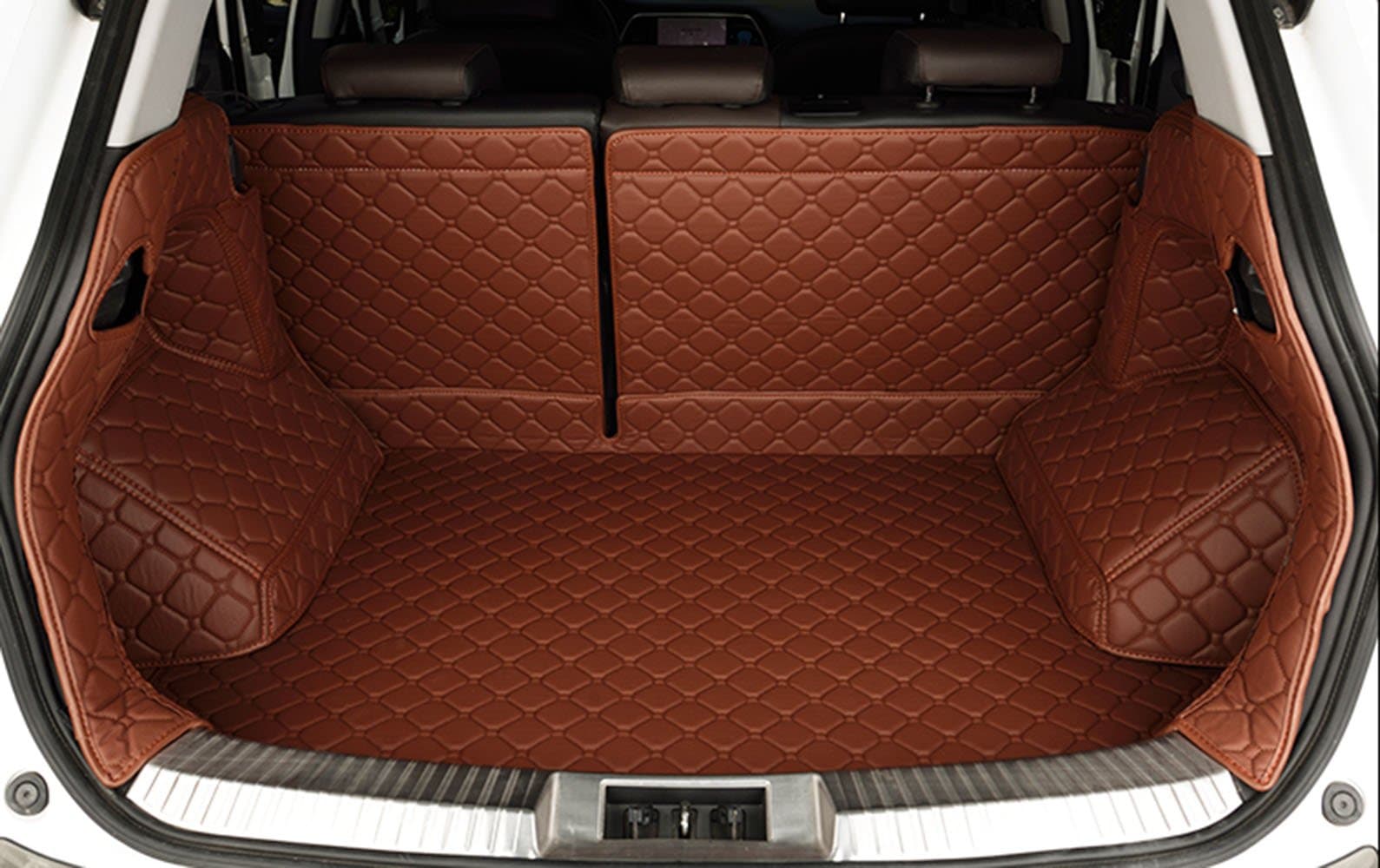 Auto Mall Full Coverage Trunk Mats Compatible with for MB CLS Class (Beige)