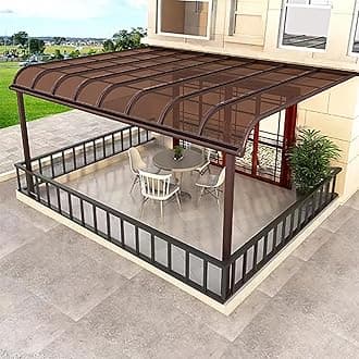 Polycarbonate Roofing Sheet Outdoor Clear, Polycarbonate Roofing Sheets, Lightweight Clear Plastic Sheet Transparent Durable Panel, Transparent Acrylic Plastic Panels