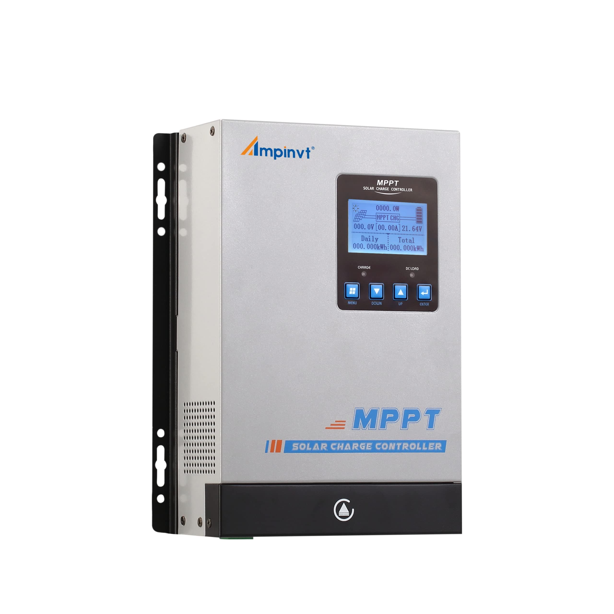 AMPINVTSolar charge controller 12V 24V 36V 48V Auto, Max Input 150V PV Solar Regulator (MPPT 80A Solar Charge Controller)