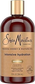 Manuka Honey And Mafura Oil Intensive Hydration Shampoo For Unisex, 384 ML, White, 13 Fl Oz