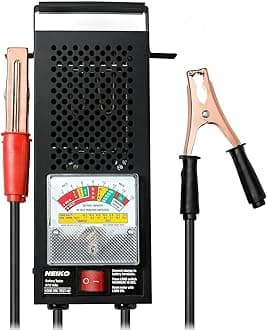 40510A Car Battery Tester | 100 AMP 6 and 12 Volt Automotive Load Checker | CCA Analyzer