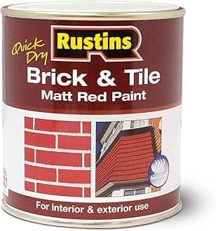 Rustins BRITW1000 Quick Dry Brick & Tile 1L