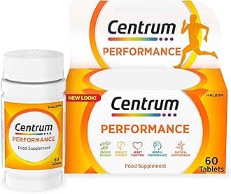 Performance Tablets Multivitamin & Mineral Supplements, 21 essential nutrients, including vitamin C, D, and Iron, 60 ct