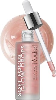 Soft Focus Glow Booster Drops, Radiance Booster Illuminating Serum For Face with Glycerin and Antioxidants, Smoothing Dewy Primer and Makeup Base, Weightless Formula