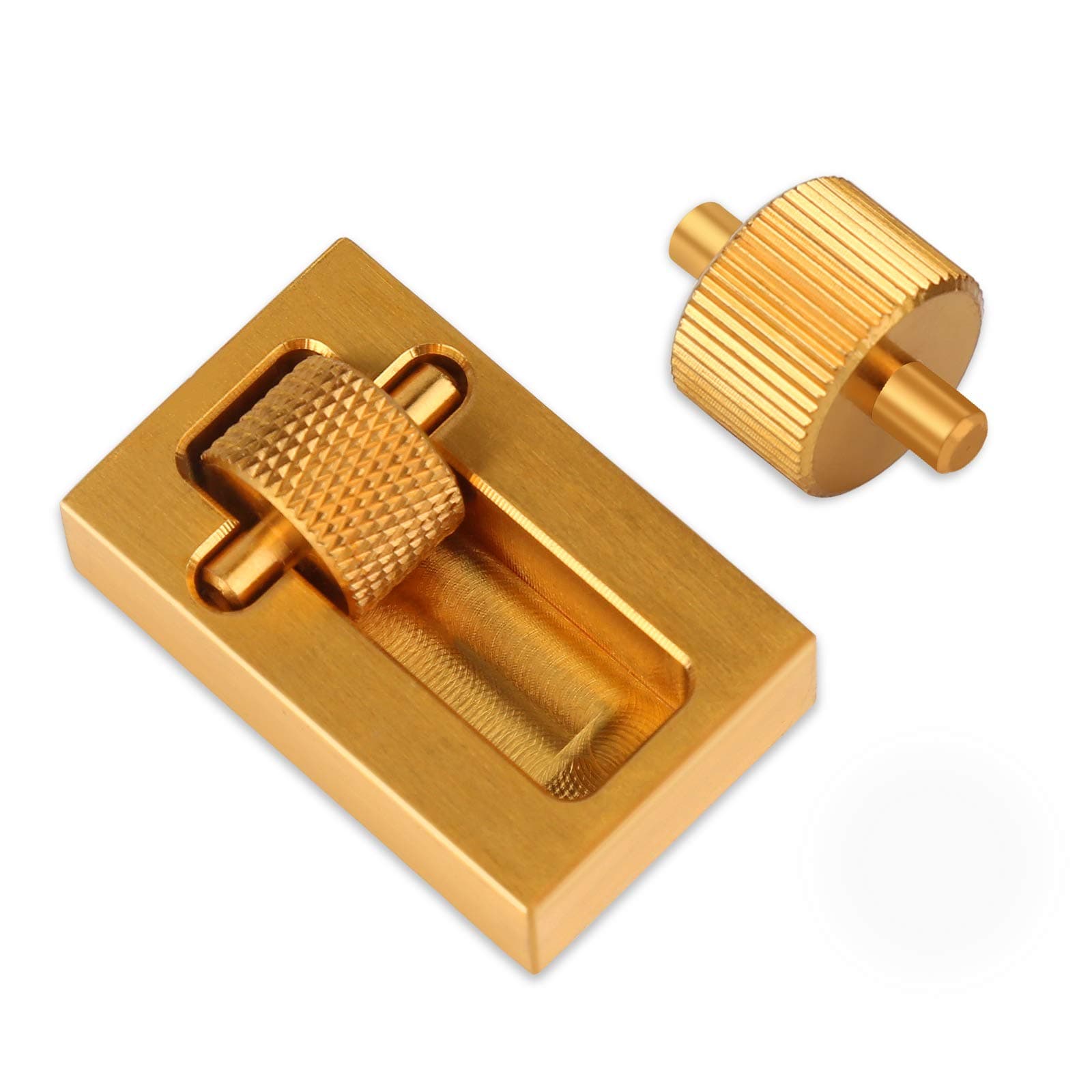 Leather Edge Paint Tool with 2 Brass Rollers, Essential Edge Printing Tool for Leather Craft DIY