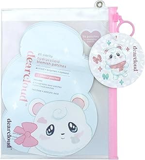 dearcloud Hydrocolloid Blemish Patches - 36 Count - Pimple Patches for Face, Acne Spot Treatment with Tea Tree Oil & Salicylic Acid (Zit Clarity)