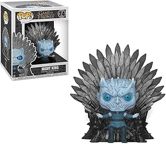 Funko 37794,Pop Game of Thrones Night King on Iron Throne Vinyl Figue,Eén maat,Meerkleurig