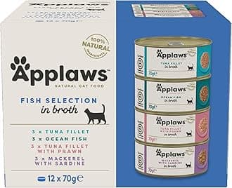 Applaws Fish Selection Cats Multipack Tins, 12 EA