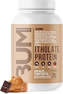 Whey Isolate Protein Powder, Chocolate Peanut Butter (CBUM Itholate Protein) - 100% Grass-Fed Sports Nutrition for Muscle Growth & Recovery - Low-Fat, Low Carb, Naturally Flavored - 25 Servings …