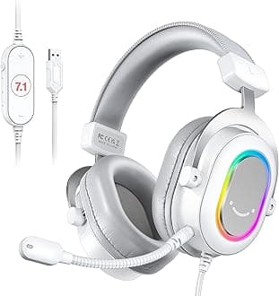 FIFINE Gaming Headset (H6-White)