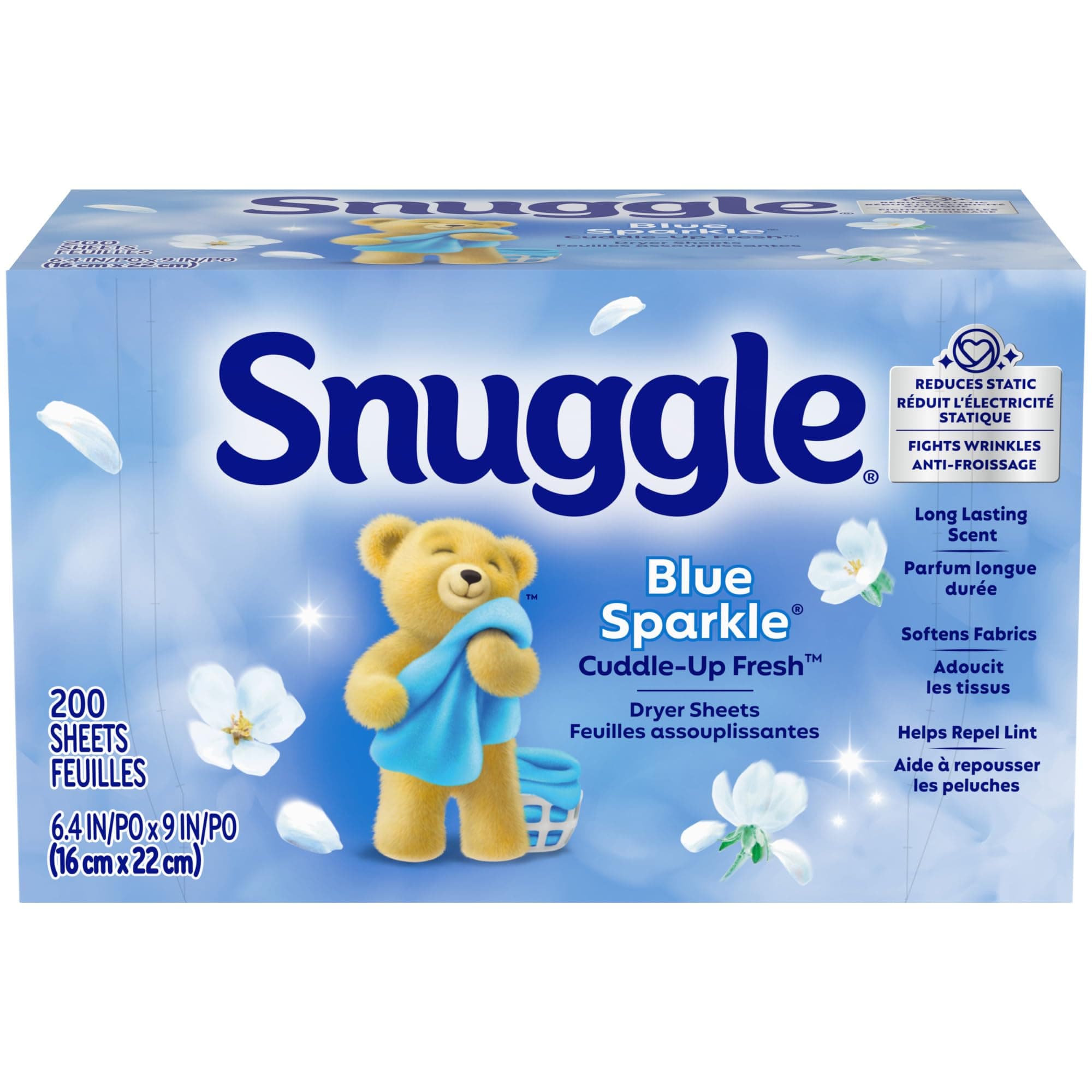 Snuggle Blue Sparkle(200 Sheets)