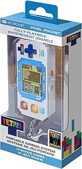 My Arcade - DGUNL-7083 Pixel Pocket Tetris Mini Portable Gaming System