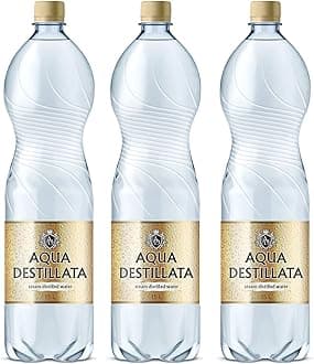 Distilled Water 4.5 L (3 Bottles x 1.5 L) 100% Pure Steam Distilled Water TDS 000 PPM BPA Free