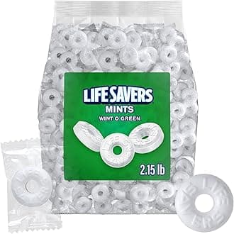 Wint O Green Hard Candy 2lb + 2oz Bulk Pack of Mints Individually Wrapped Bulk Mints for Parties and Events Ideal Wintermint Candy for Refreshing Breath and Enjoyable Snacking