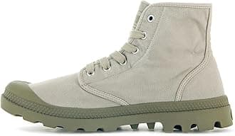 Palladium Men's Pampa Hi Boot, Vegan Canvas Lace Up Boot