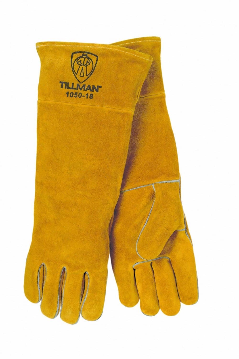 Premium Split Cowhide Welding Glove, Large Brown
