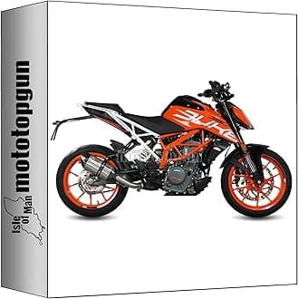 mivv exhaust homologated nocat suono stainless steel carbon cap compatible with ktm 390 duke 2017 2018 2019 2020 mototopgun