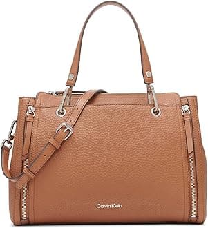 Calvin Klein Women's Elaine Bubble Lamb Novelty Satchel Satchel