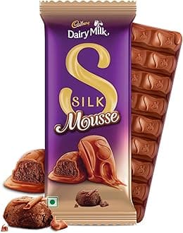 Cadbury Dairy Milk Silk Mousse Chocolate Bars, 110 g