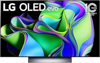 LGC3 Series 48-Inch Class OLED evo Smart TV OLED48C3PUA, 2023 - AI-Powered 4K, Alexa Built-in