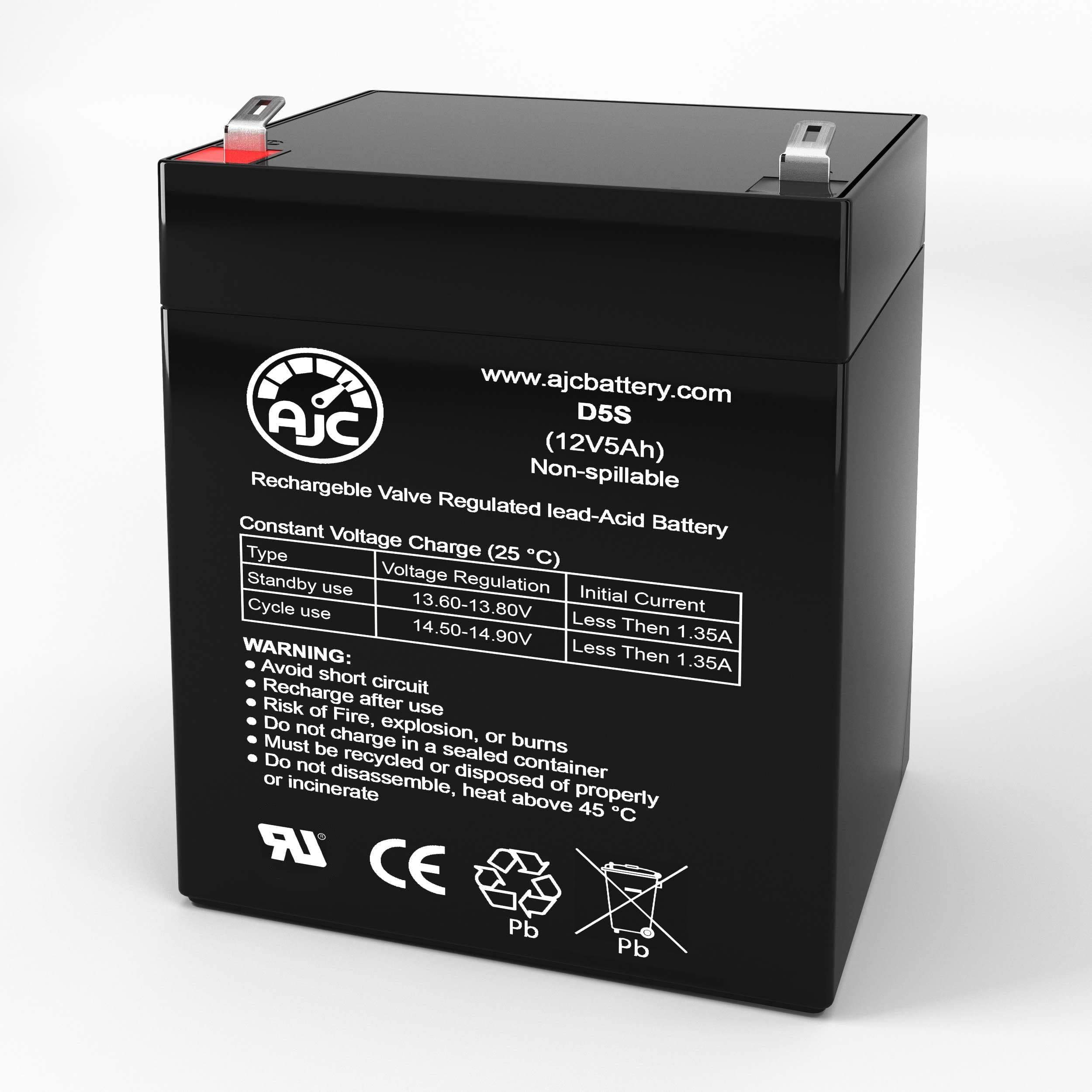 AJC Battery Replacement Compatible with Enduring CB4.5-12 12V 4.5Ah Mobility Scooter Battery