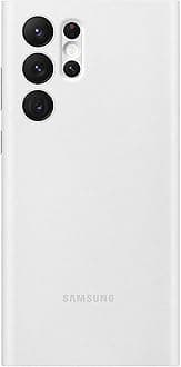 Samsung Official S22 Ultra Smart Clear View Cover White