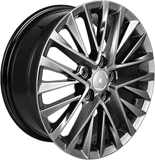 SCITOO wheel rims size:17 * 7.0in,ET:45,H/PCD:5 * 114.3,CB:60.1,1 pcs HYPER BLACK