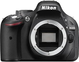 Nikon D5200 24.1 MP CMOS Digital SLR Camera Body Only (Black)