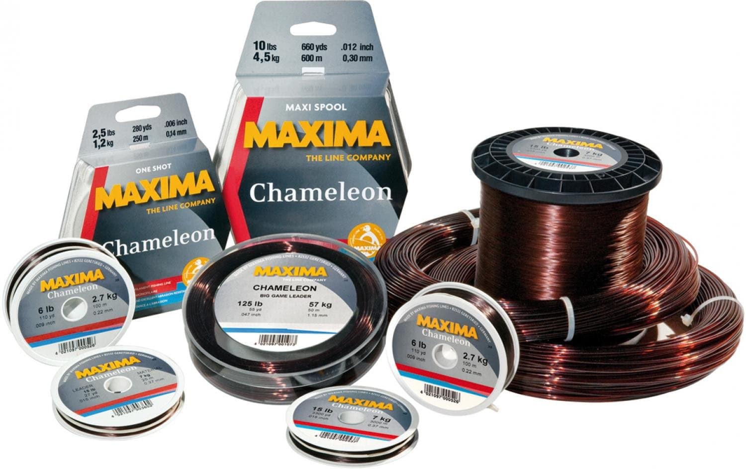 SunsetMAXIMA 600M 8LB CHAMELEON Brown