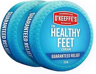 O'Keeffe's Healthy Feet Foot Cream, 3.2 ounce Jar, (Pack of 2)