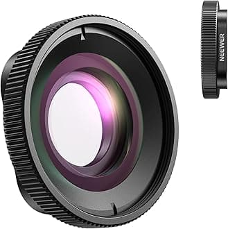 NEEWER 2X Magnifying Lens 7-10cm Focal Distance Macro Close-up Camera Accessory Compatible with GoPro Hero 13 12 11 10 9 Action Camera, Not Waterproof, LS-65