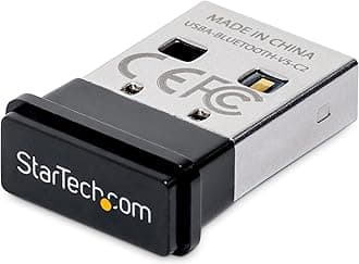 USB Bluetooth 5.0 Adapter, USB Bluetooth Dongle Receiver for PC/Laptop, Range 33ft/10m