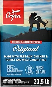 Grain Free High Protein Dry Dog Food Original Recipe 23.5lb Bag