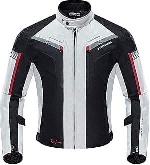 Motorcycle Jacket Motorbike Biker Waterproof Jackets Windproof Full Body Protective Gear Armoured Summer Winter for Men