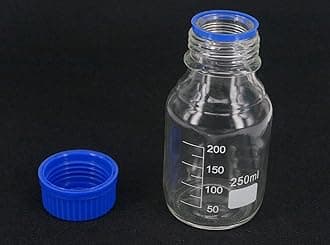 Borosilicate Glass Reagent Bottle With Screw Cap 250ml