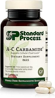 Standard Process A-C Carbamide - Supports Healthy Excretion of Urine & Cellular Fluid Levels - Contains Vitamin A & Antioxidant Vitamin C - Gluten-Free, Non-Dairy & Non-Soy - 90 Capsules (30 Servings)