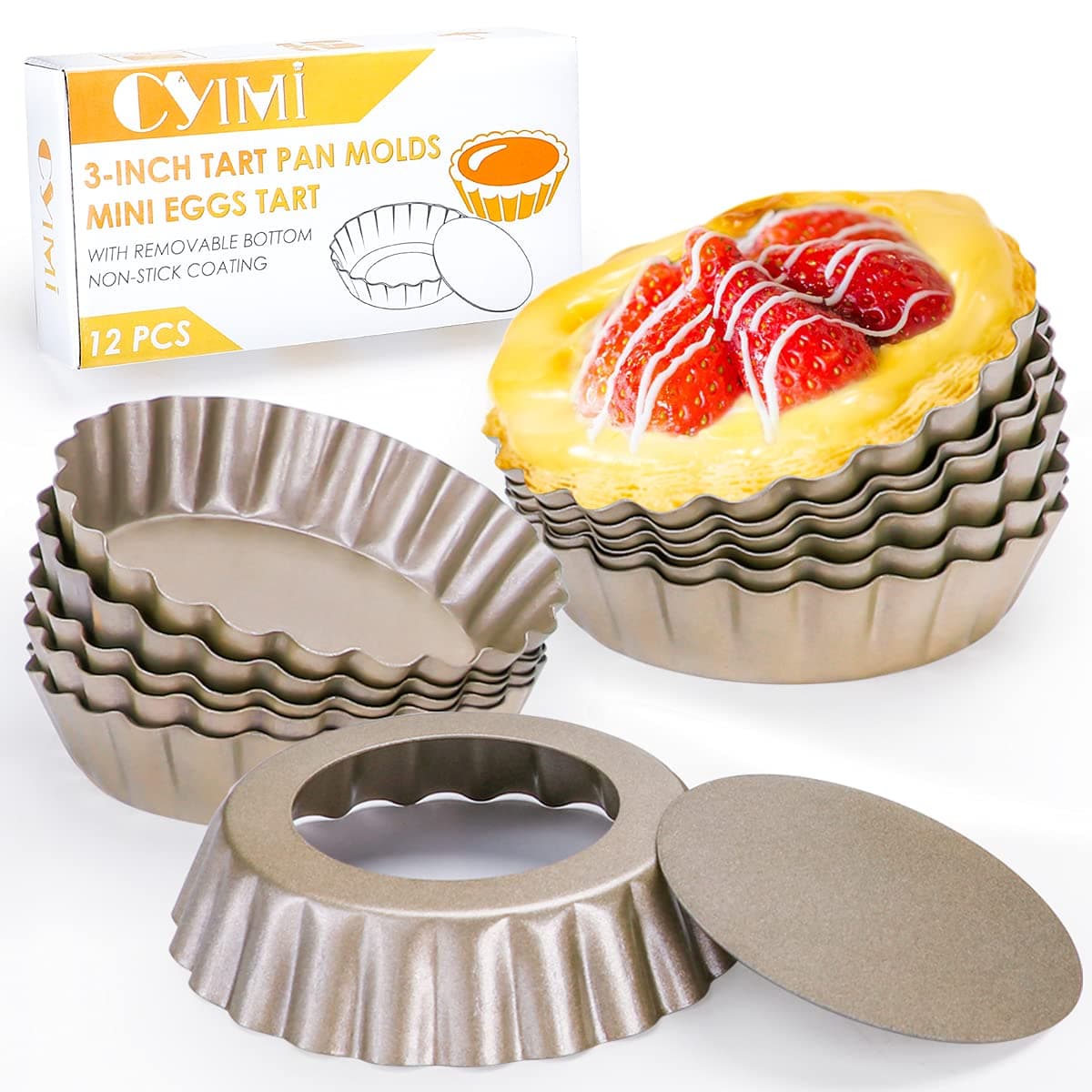 3 Inch Round Tart Pans
