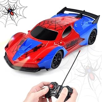 Tuko Remote Control Car Toys, RC Toys for 3+ Years Old Boy and Girl Gift (Spider)
