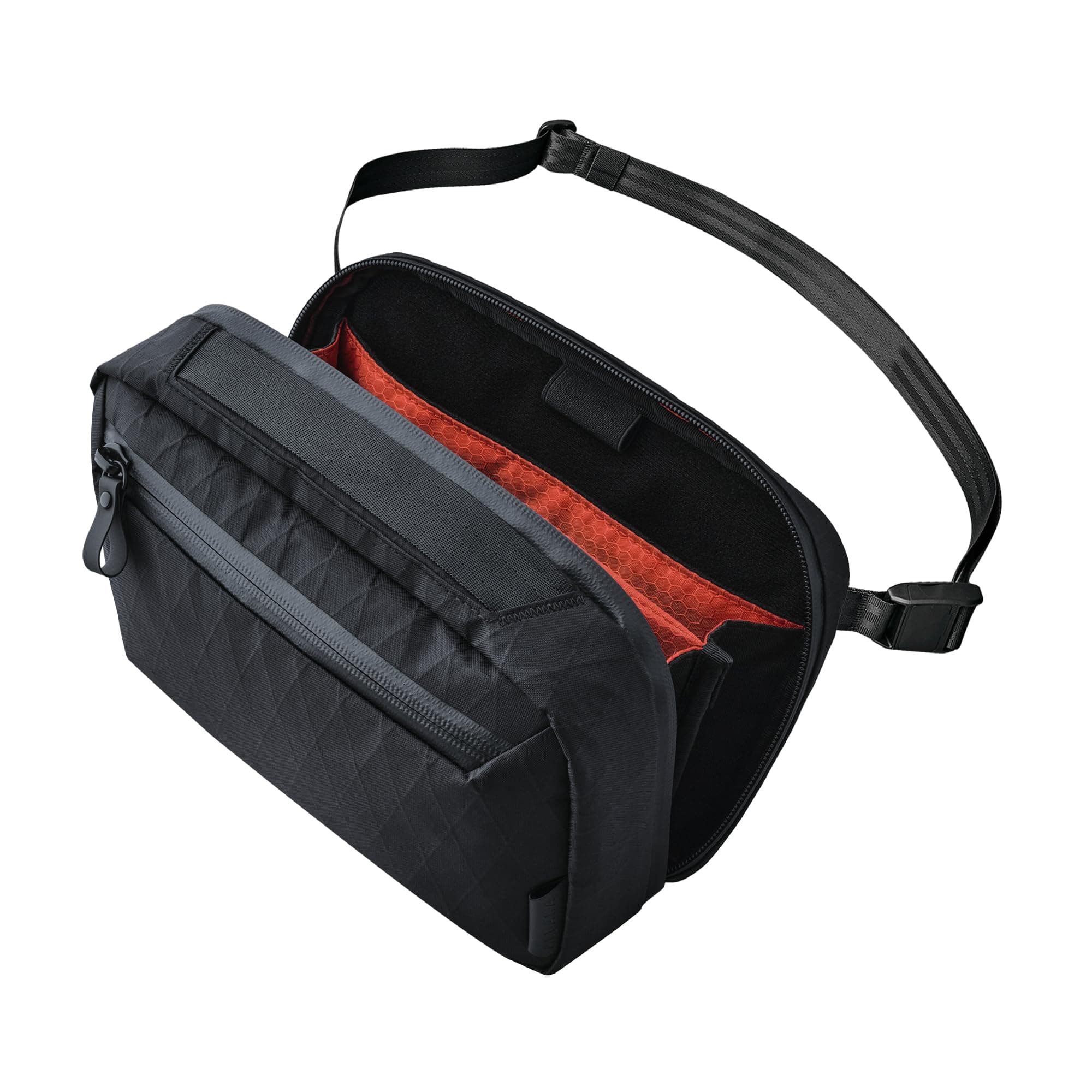 Elements Tech Case Max X-Pac VX21 - Keeps You Clutter-Free - Sling Bag with Adjustable Strap, Weatherproof Fabric fits iPad Mini Series, Electronic Accessories, EDC Tech Organizer for Travel