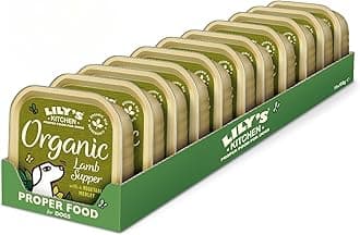 Lily's Kitchen Organic Lamb Supper Wet Dog Food Box 11x150G