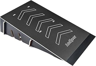 Skateboard & Bike Ramp - Scooter, BMX, RC Car & Skate Ramp for Kids - Display Stand Holder