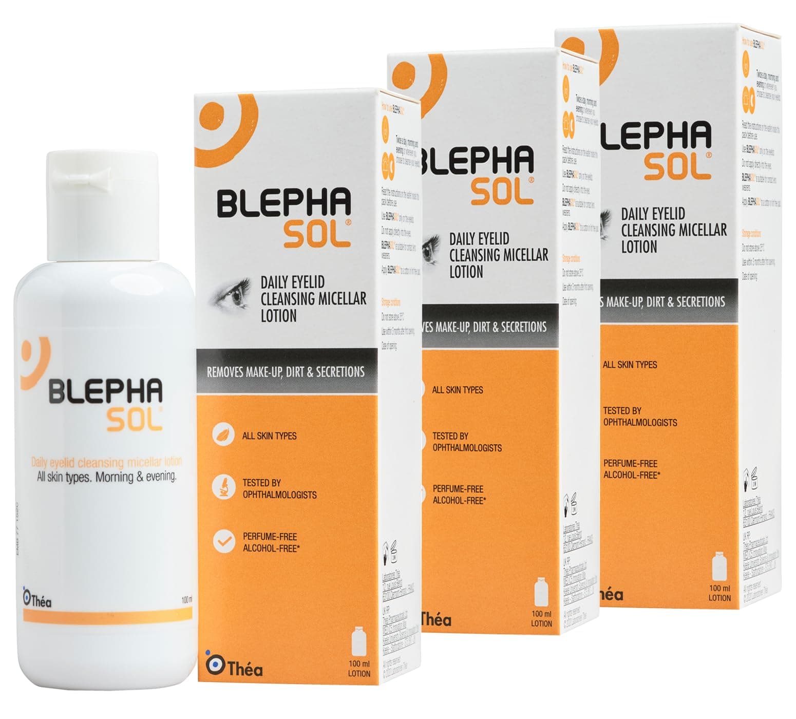 Thea 300Ml Blephasol 100Ml X 3 Bottle