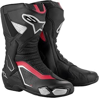 SMX-6 v3 Vented Motorcycle Boots, Advanced Ventilation, Superior Grip, Durable Design, High-Performance Comfort