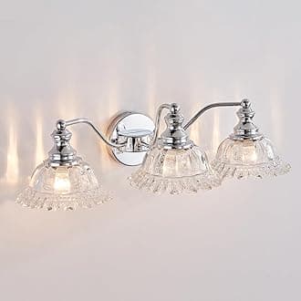 Chrome Vanity Light 3 Light Bathroom Lights Vanity Lights for Bathroom Bathroom Light Fixtures