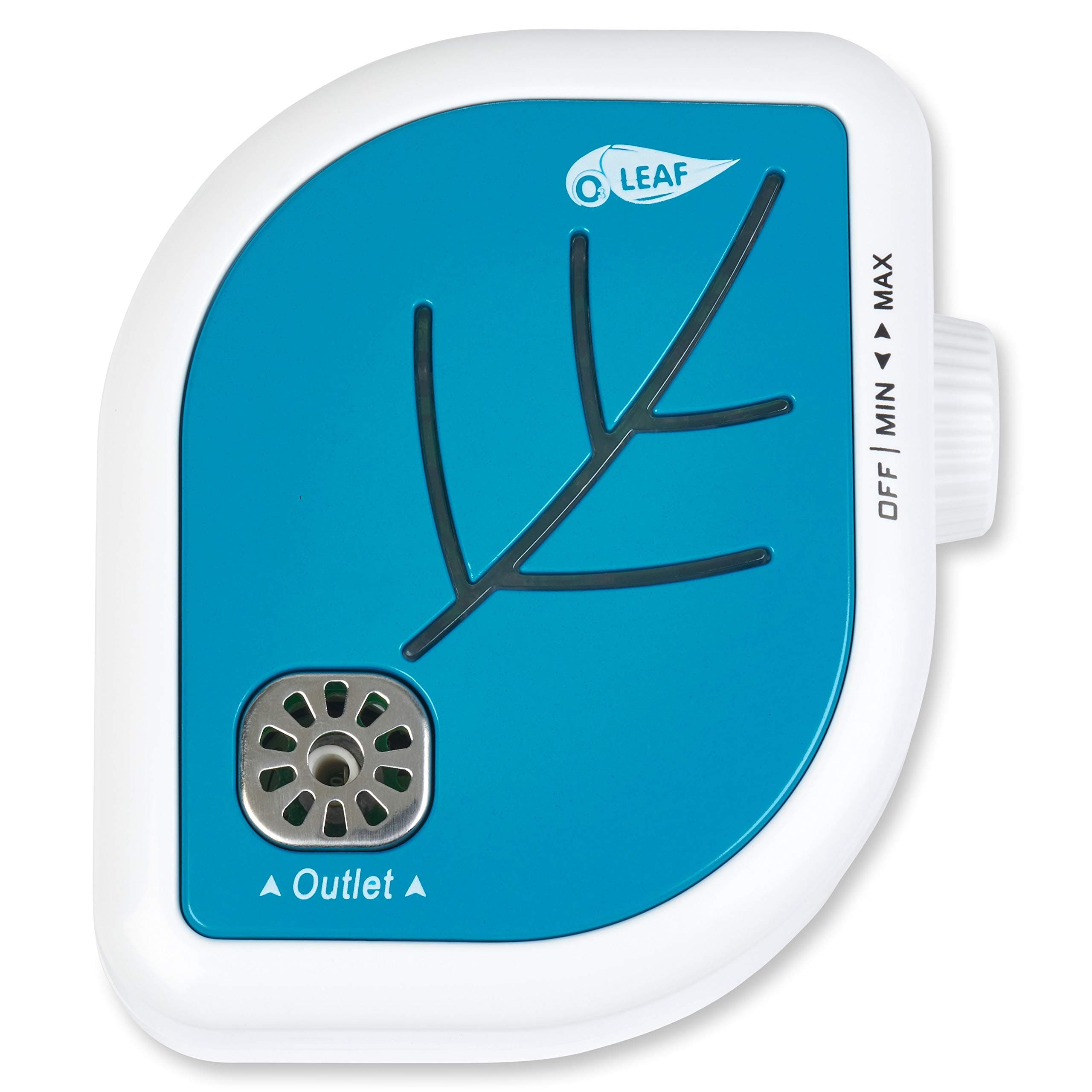 O3 LEAF Plug-In Adjustable Ionic Ozone Air Purifier (BLUE)