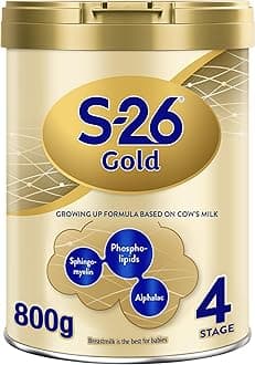 Nestle S26 Gold Stage 4 Growing Up Formula, From 3 to 6 Years, 800g, packaging may vary