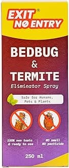 Bed Bug & Termite Spray - 250ml | 100% Non-Toxic And Ready-To-Use Insect Repellent Spray For Home | Safe For Plants, Pets & Humans